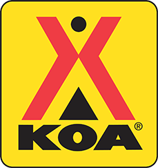 Hidden Valley Milton KOA logo